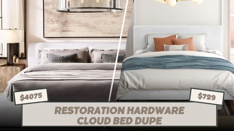 Restoration Hardware Cloud bed Dupe